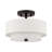 Jorgan Linen Blend Semi Flush Mount-1115678276