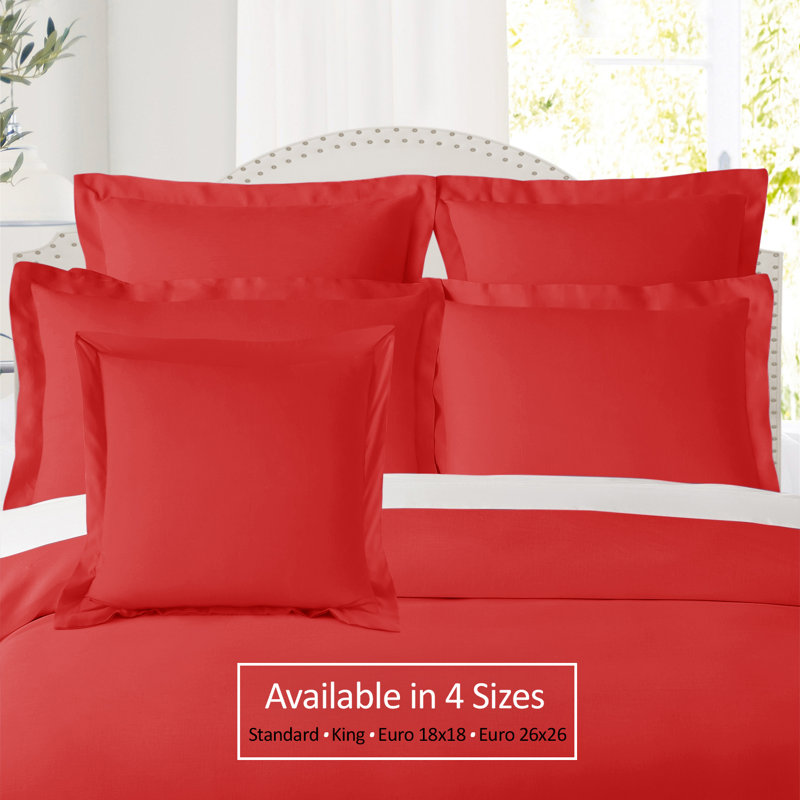 Polyester Bedding, Cherry Red, 20" x 26"