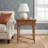 Veronica Solid Wood 1-Drawer End Table 