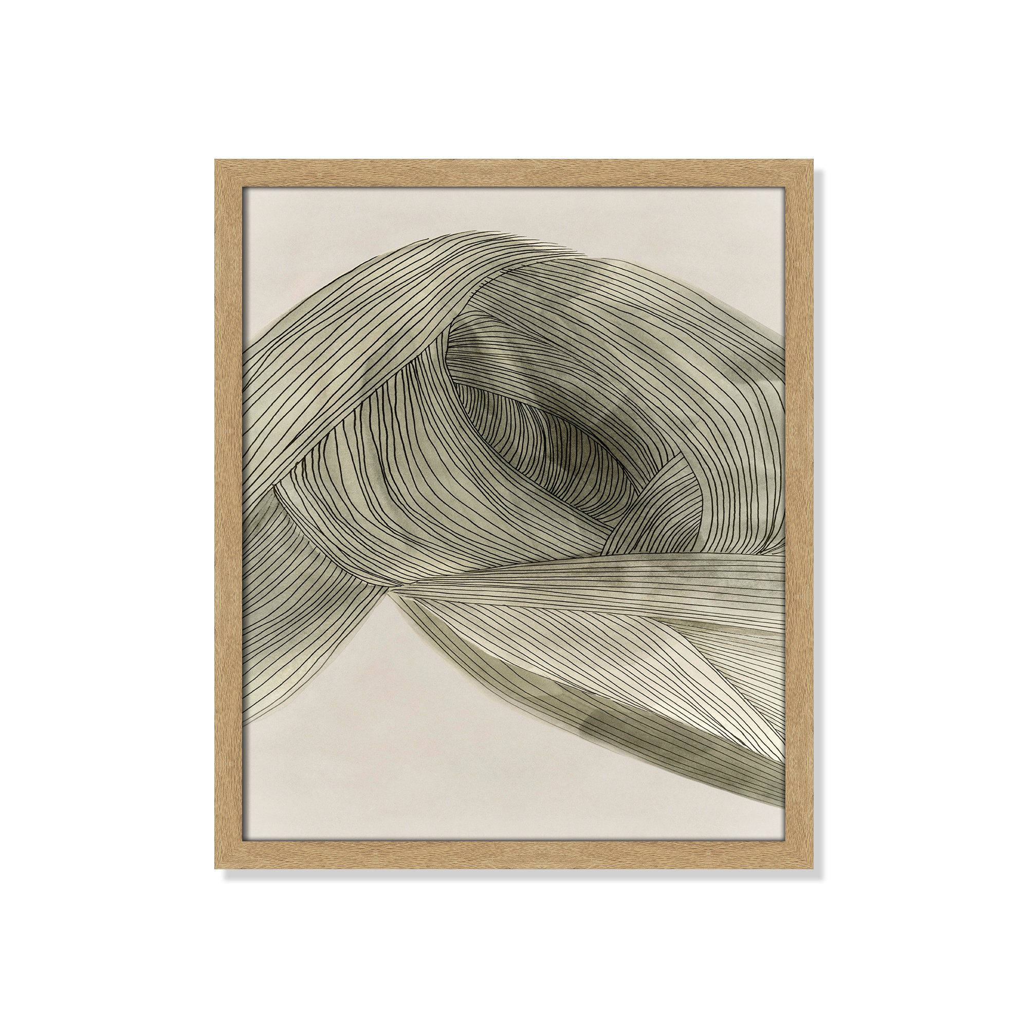 Dreaming In Pastel I, 19" H x 16" W x 0.75" D, Natural