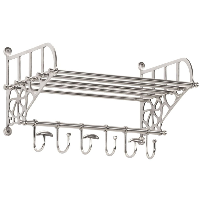 Aluminium Wall Mounted Coat Rack