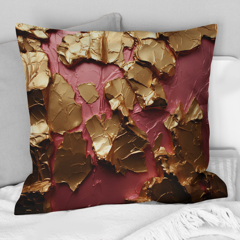 Coussin décoratif "Submission Of Significance", or rose II