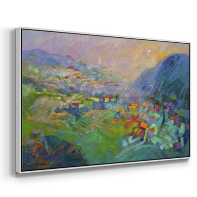 Impression sur toile encadrée