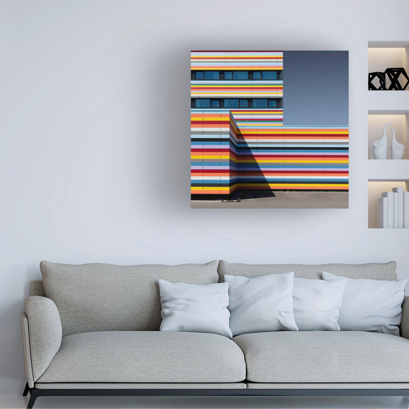Art sur toile Markus Kuhne, H 14 po x l 14 po