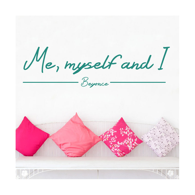 Wall Decal, Medium, Aqua Green