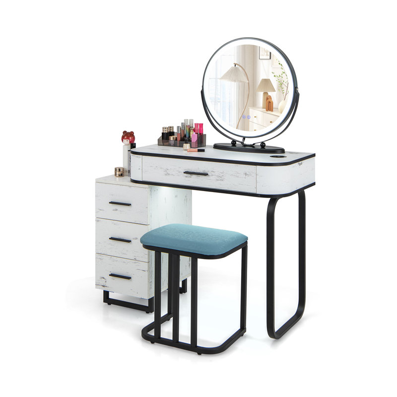 Briceton Dressing Table with Mirror