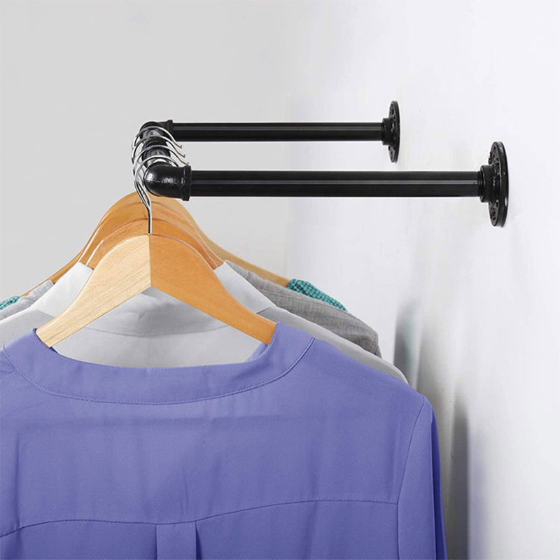 81.5cm Wall Mounted Clothes Rack