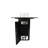 Square Concrete Propane Smokeless Fire Pit Table