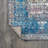 Stimpson Vintage Medallion Peacock Blue/Gray Rug-1278784484