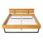 Structure de lit en bois de pin-2004555138