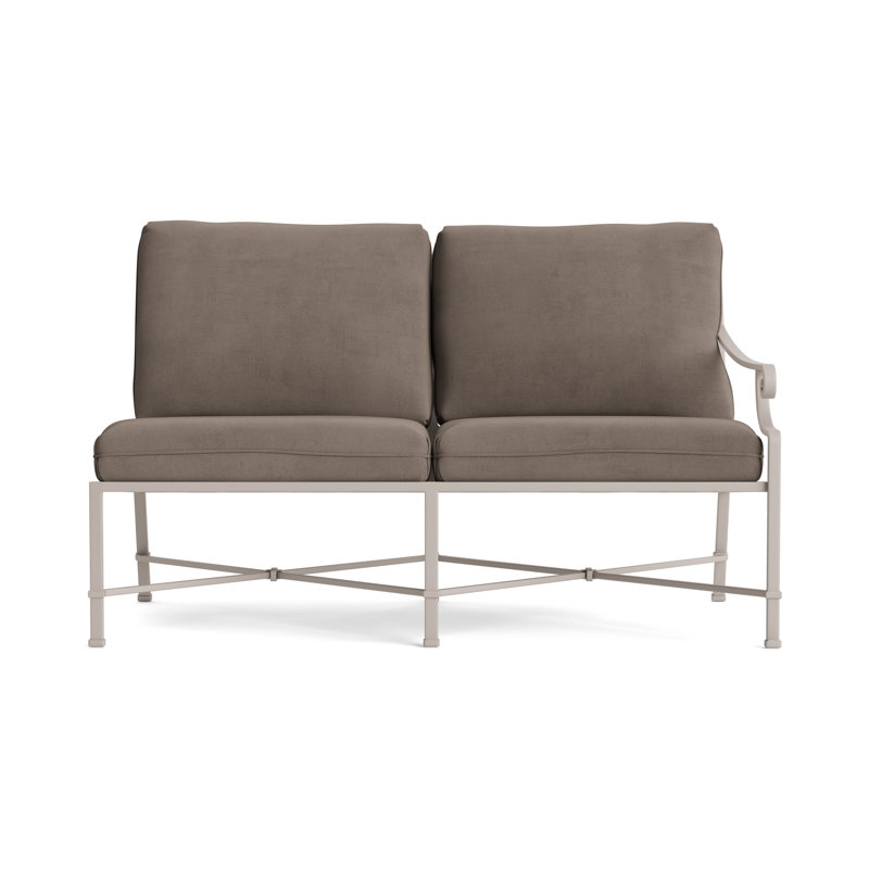 Venetian Outdoor 2 - Seat Loveseat, Fusion Dove, Dove