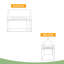Twin Over Twin House Bunk Bed With Built-In Ladder-348623395