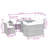 Vidaxl Garden Sofa Set Gray