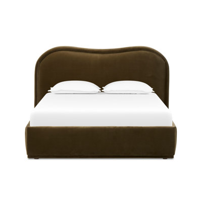 Velvet Platform Bed