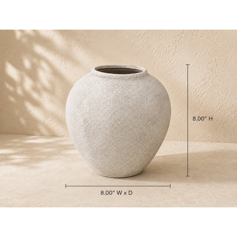 Adva Ceramic Vase with Matte Finish