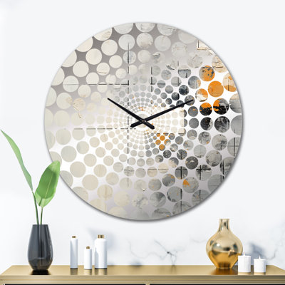 Simple Winter Landscape - Horloge murale paysage d'hiver