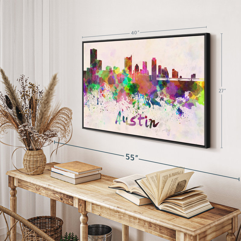 Austin Austin, impression sur toile, H 27 po x l 40 po
