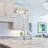 Farmhouse Chrome Pendant Light, Adjustable Height Dimmable Hardwired Pendant, Clear Glass-1571136359-1552284234