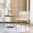 18'' H Velvet Upholstered Metal Side Chair-891966047