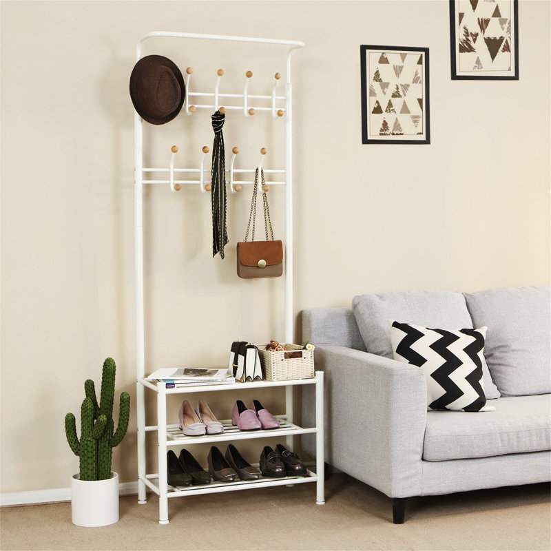 Akke Hall Tree 68.8cm Wide, White