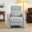 Fauteuil inclinable rembourré avec dossier à pression-1714746922