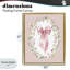 Ruban avec cadre flottant floral ovale, design par Christine Simpson Art-1076043574-1076043575