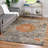 Dimonetta Washable Geometric Indoor Rug-790538329
