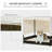 Mullens Orthopedic Wicker Pet Bed
