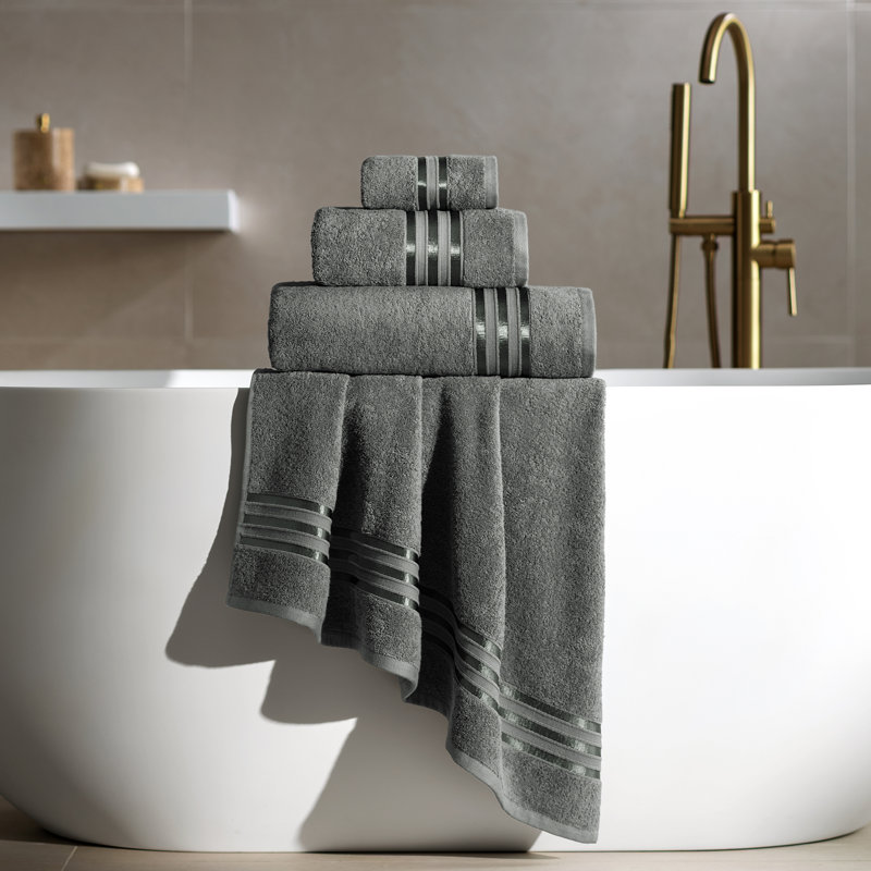 Débarbouillette Arcadia, Gris, Hand Towel - 1 Pack
