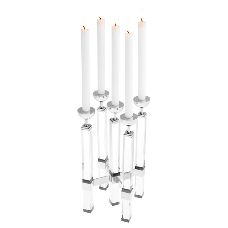 Naturale 17'' H Tabletop Candelabra