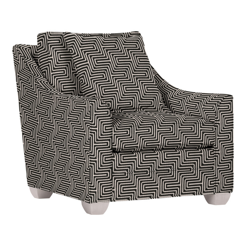 Nicholas Armchair, Dove Gray, Perigold Key Figure Onyx
