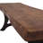 Organic Forge Solid Wood Bench