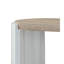 Table élégante en chêne et blanc - avec touche moderne pour le vestibule