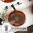 CASAINC Round Solid Surface Resin Bathroom Vessel Sink-120778156
