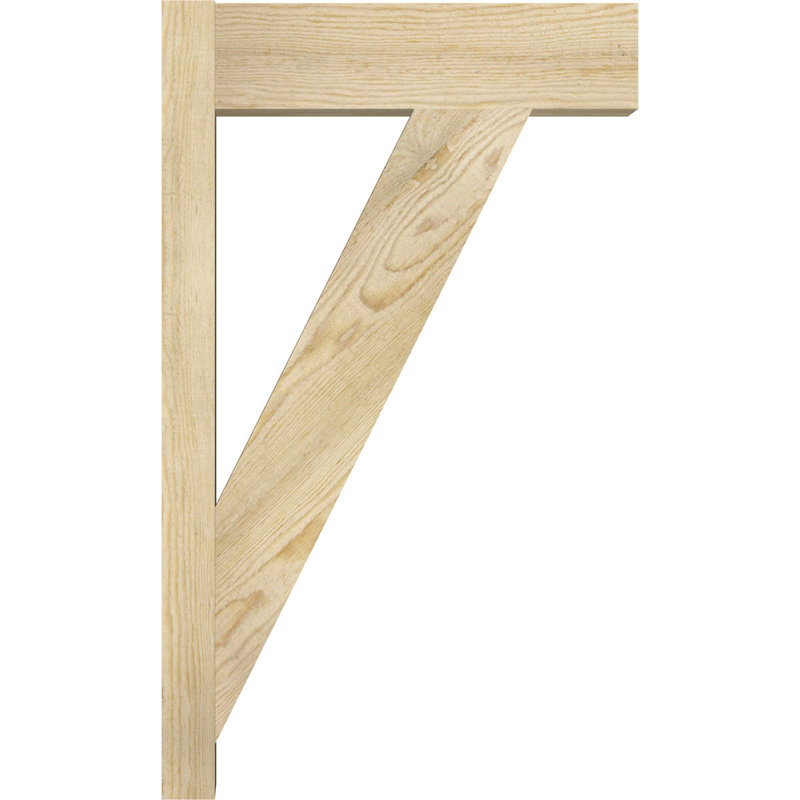 Pavé traditionnel traditionnel, P 18 po x H 30 po, Sapin Douglas de 6 po (sciage brut)