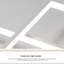 Arlyn 3 - Light Rectangle Acrylic LED Flush Mount-1738375582-1741712174