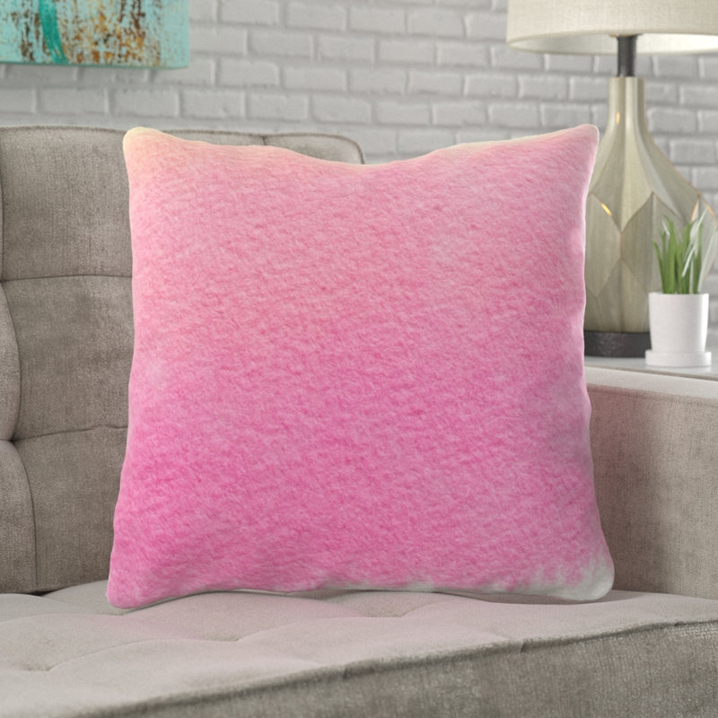 Coussin watercolour Dorantes, Microsuède, Intérieur