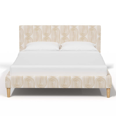 Mirabella Upholstered Pattern Bed -  Joss & Main, F978E3DEF0CE4C5F8BF91EFA48D3A98D