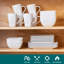 Piece Stoneware Dinnerware Set - Service for 6-264905129