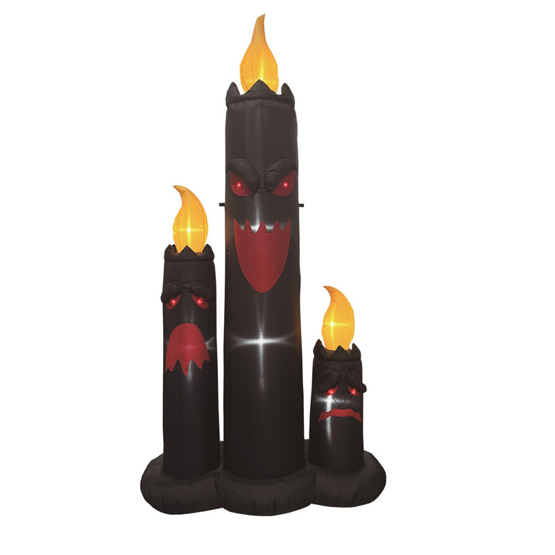  9 ft. Prelit Spooky Candles Inflatable