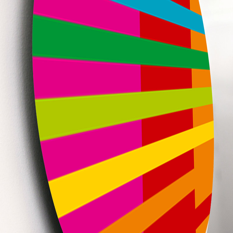 Abstract Wall Decor on Metal