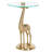 Tihomir Glass Top End Table-1050787488