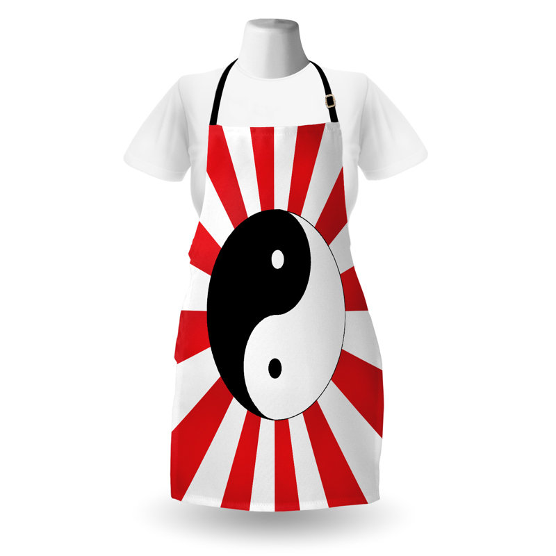 No Pattern Bib Apron