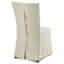 Chaise d'appoint rembourrée en lin Latrell