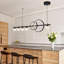 7 - Light Black LED Kitchen Island Pendant
