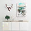 Mountain View In Switzerland - Wrapped Canvas-56637486