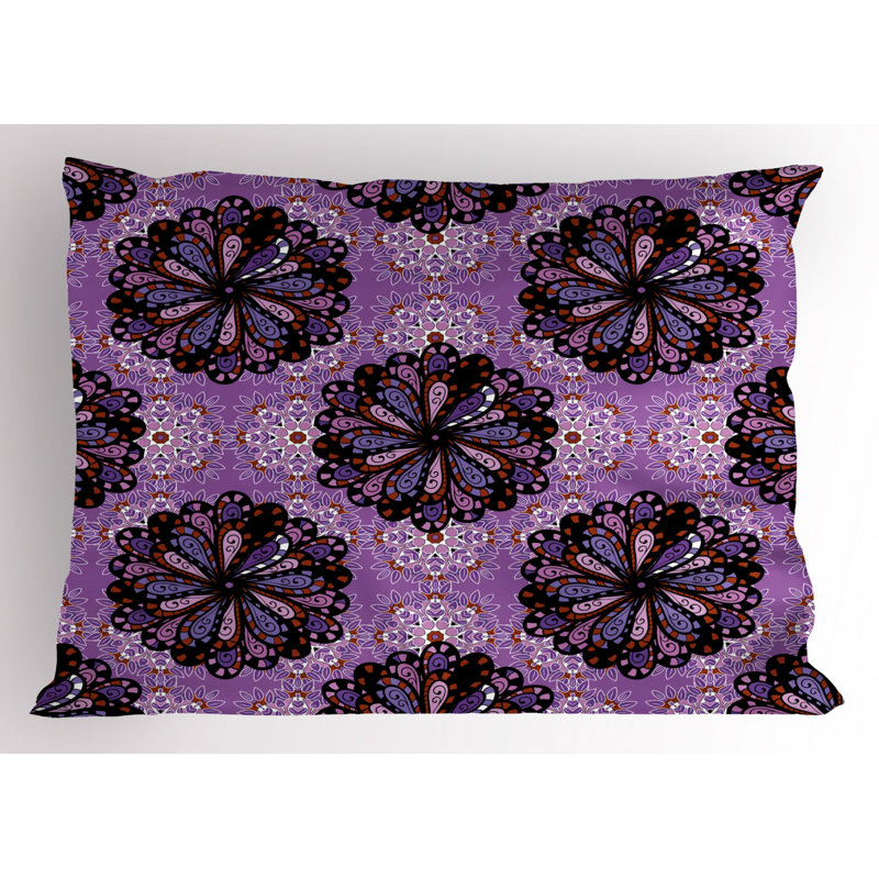 Manly Polyester Damask Sham Set, Twin