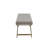 Polyester Blend Upholstered Bench