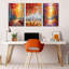 3 Piece Wrapped Canvas Wall Art