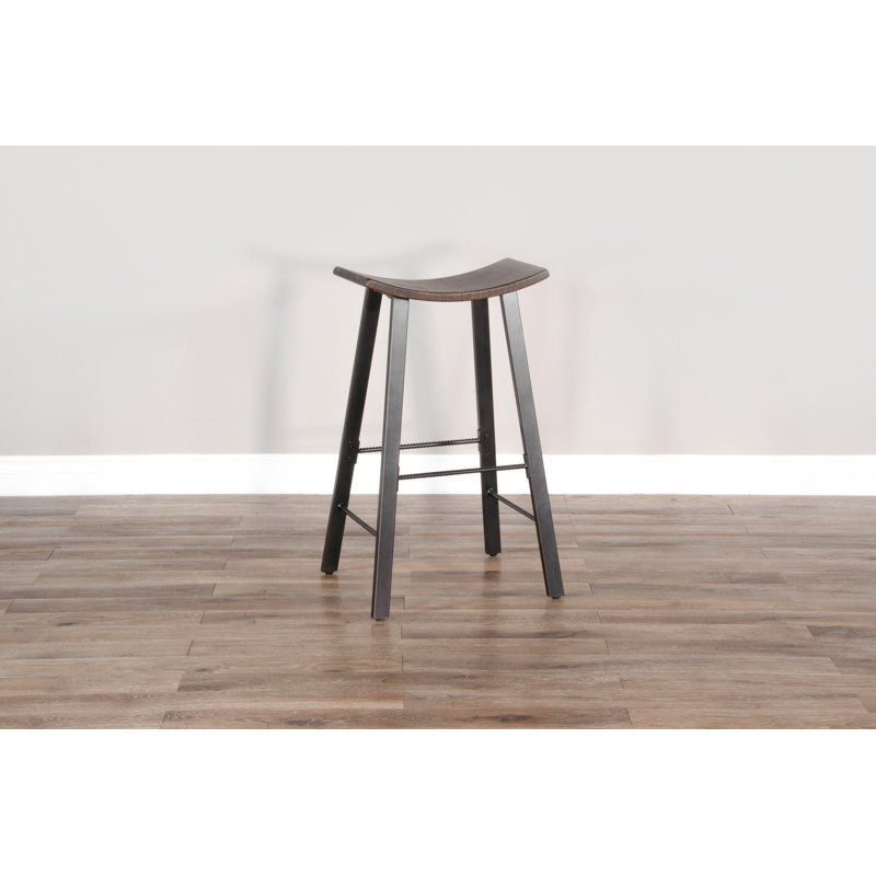 Jakoba Counter Stool with Metal Frame, Bar Stool (30" Seat Height)